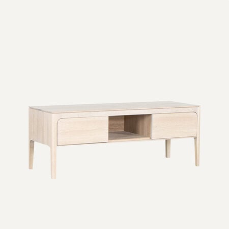 Rikke TV-Meubel 120 cm | Eiken Whitewash Rikke TV-Meubel 120 cm | Eiken Whitewash