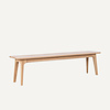 Sav & Økse Wooden Dining Table Bench Fjerre