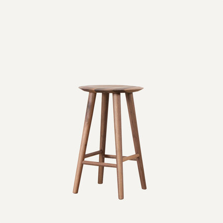 Olger Counter Barkruk | Walnoot Olger Counter Barkruk | Walnoot