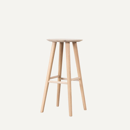Olger Barstool | Oak Whitewash