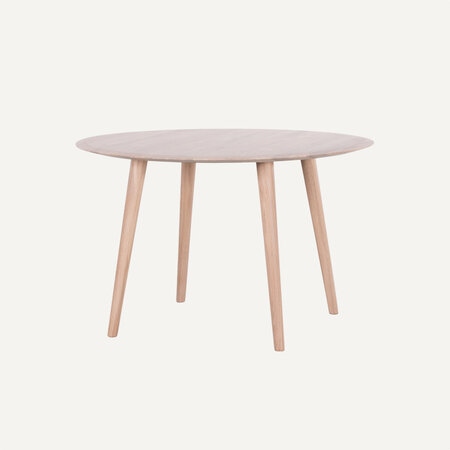 Olger Round | Oak Whitewash Olger Round | Oak Whitewash