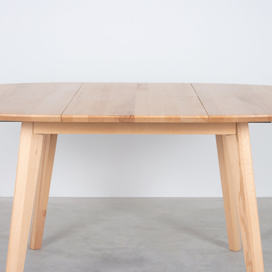 Ronde Uitschuifbare Tafel Nonne Sav & Økse Ronde Uitschuifbare Tafel Nonne