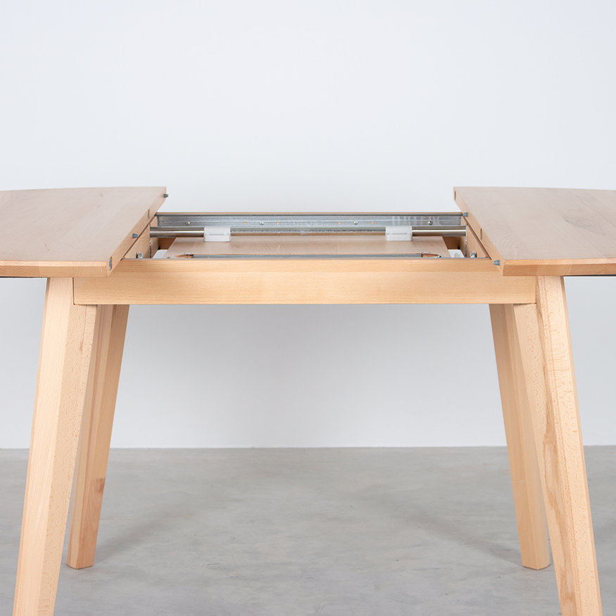 Ronde Uitschuifbare Tafel Nonne Sav & Økse Ronde Uitschuifbare Tafel Nonne