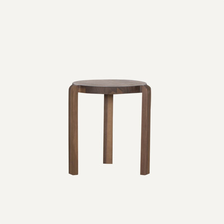 Fraek Side Table Round | Walnut Fraek Side Table Round | Walnut