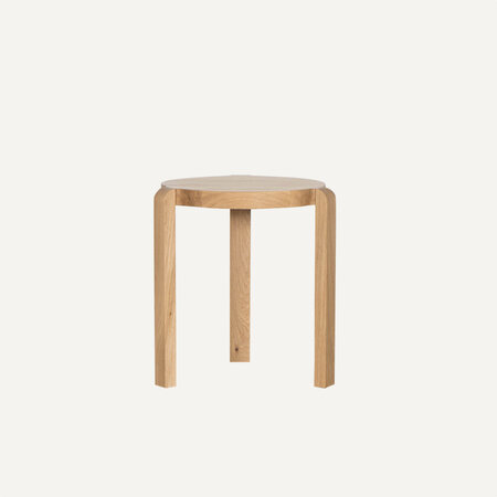 Fraek Side Table Round | Oak Fraek Side Table Round | Oak