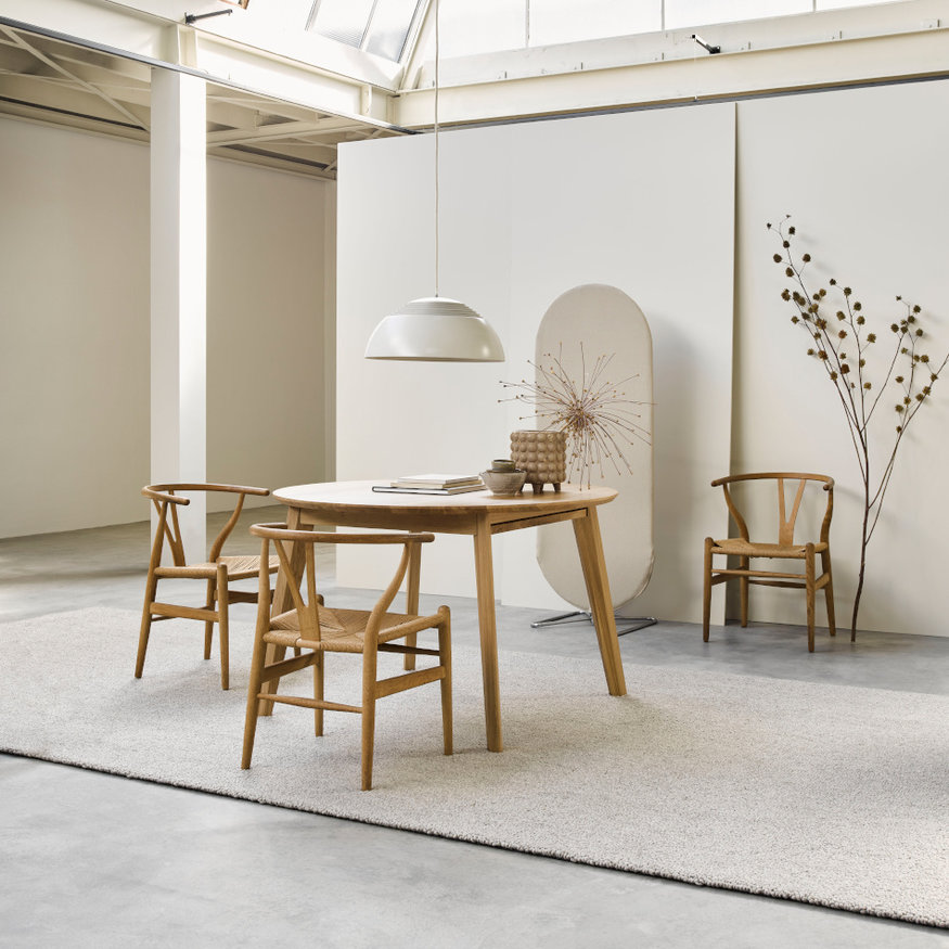 Ronde Uitschuifbare Tafel Nonne Sav & Økse Ronde Uitschuifbare Tafel Nonne