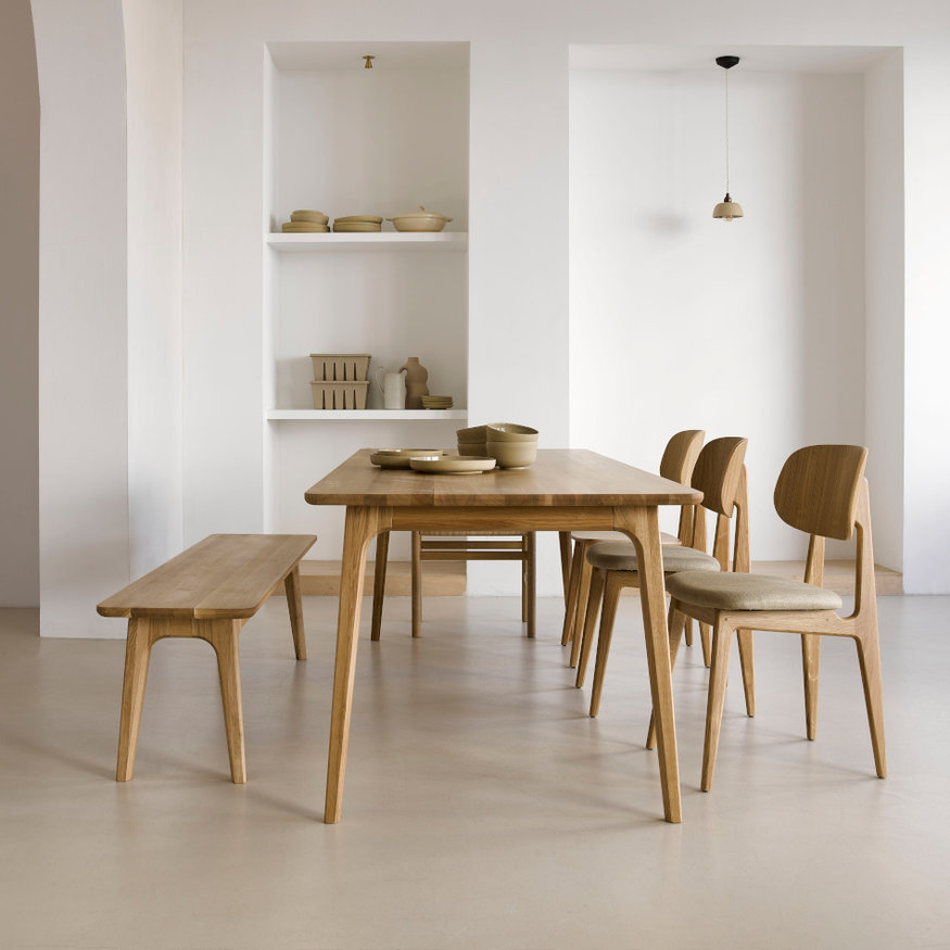 Houten Eettafelbank Fjerre Sav & Økse Houten Eettafelbank Fjerre