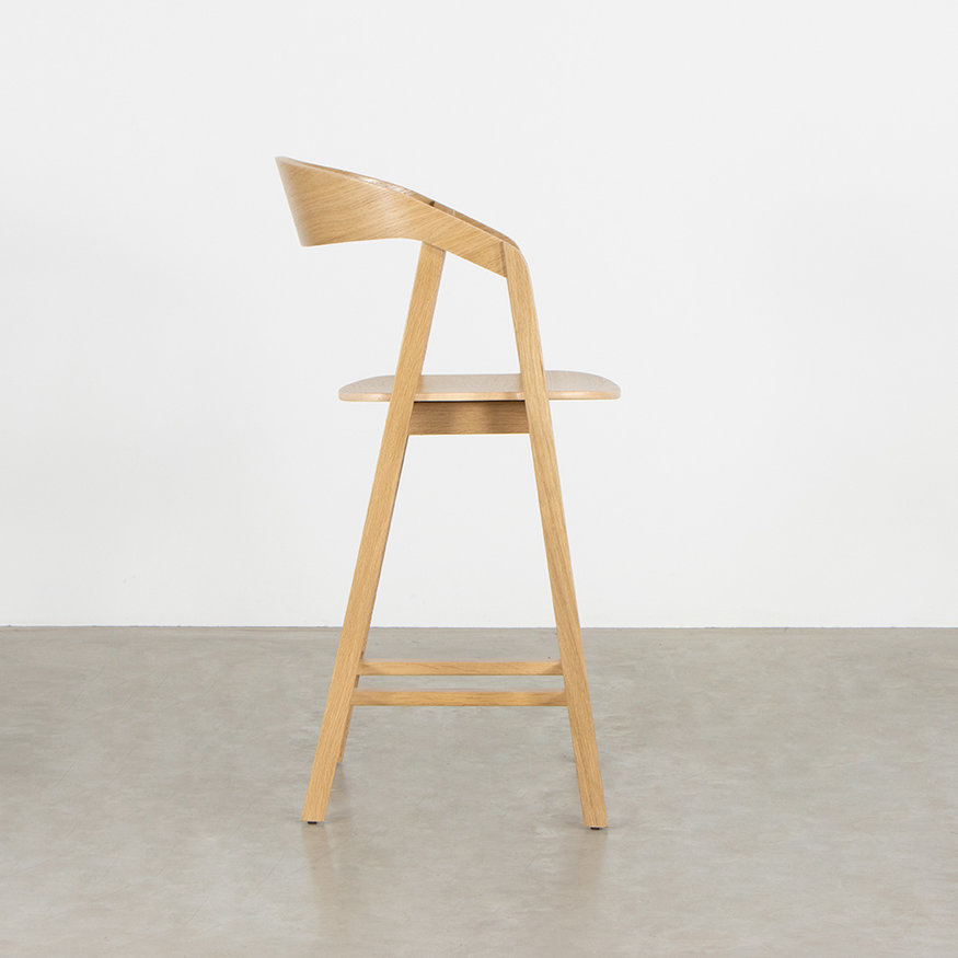 Houten Counter Barstoel Edske Sav & Økse Houten Counter Barstoel Edske