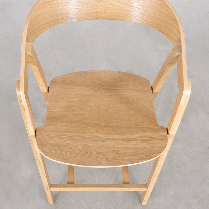 Houten Counter Barstoel Edske Sav & Økse Houten Counter Barstoel Edske