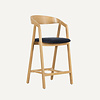 Sav & Økse Wooden Counter Barstoel Edske