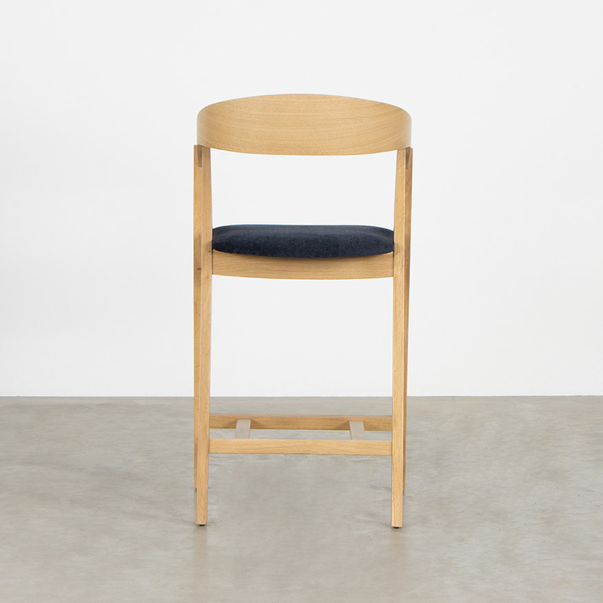 Sav & Økse Wooden Counter Barstoel Edske