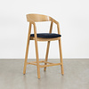 Sav & Økse Wooden Counter Barstoel Edske