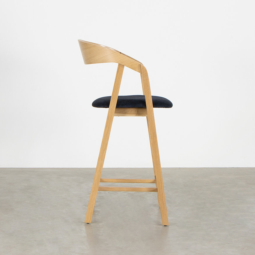 Sav & Økse Wooden Counter Barstoel Edske