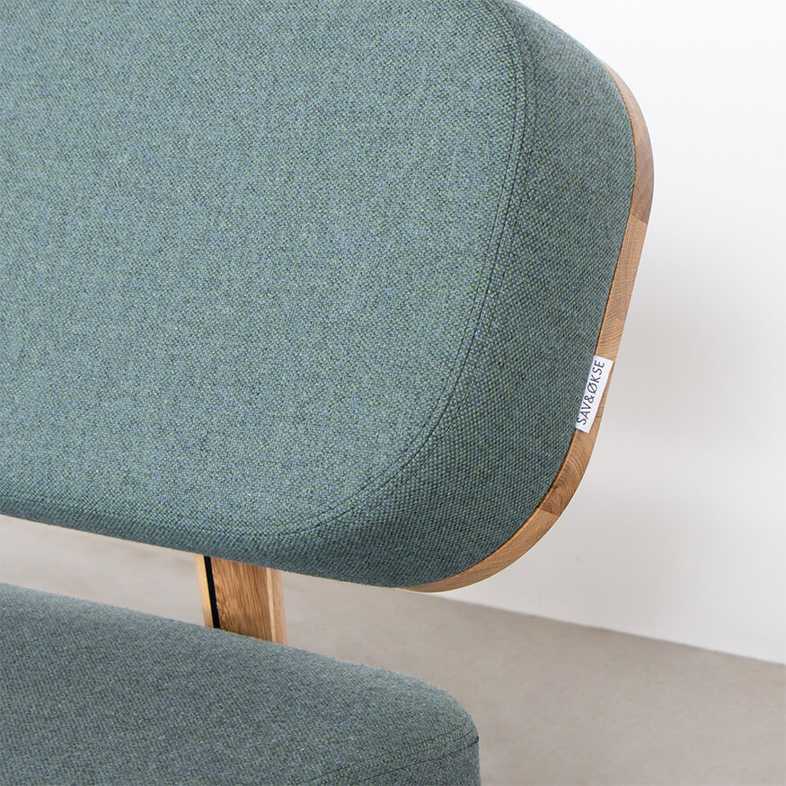 Scandinavian Wooden Zitbank Olger Sav & Økse Scandinavian Wooden Zitbank Olger