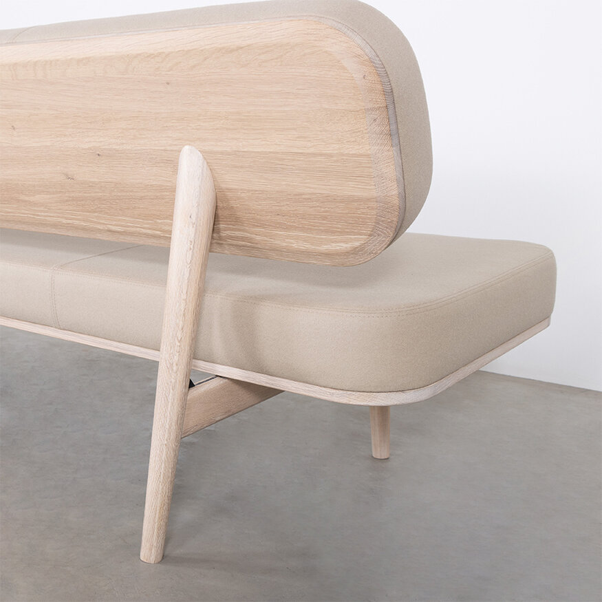 Scandinavian Wooden Zitbank Olger Sav & Økse Scandinavian Wooden Zitbank Olger