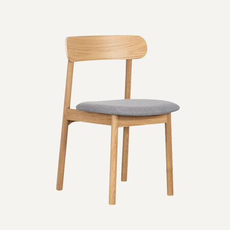 Lumi Eiken | Zitting Grijs Lumi Eiken | Zitting Grijs