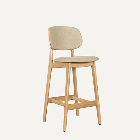 Sinni Counter Bar Chair | Sand