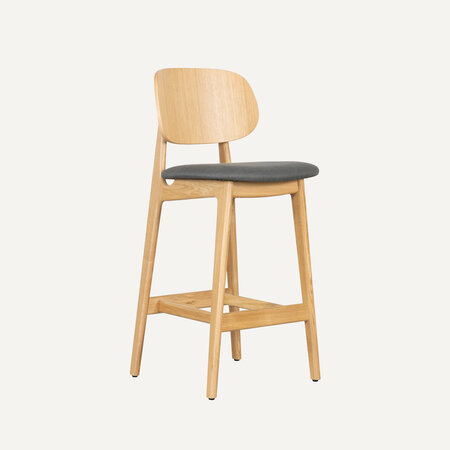 Sinni Counter Bar Chair | Seat Grey