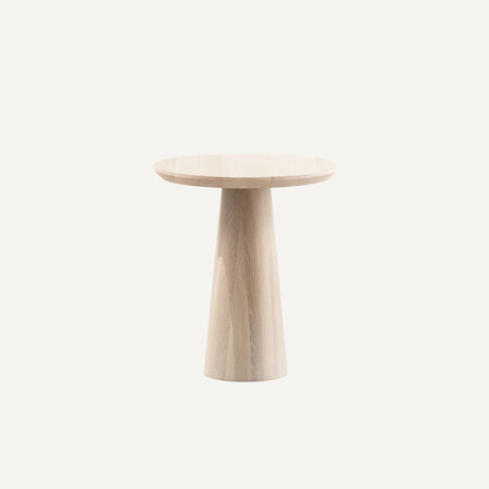 Sød Bijzettafel Rond | Eiken Whitewash