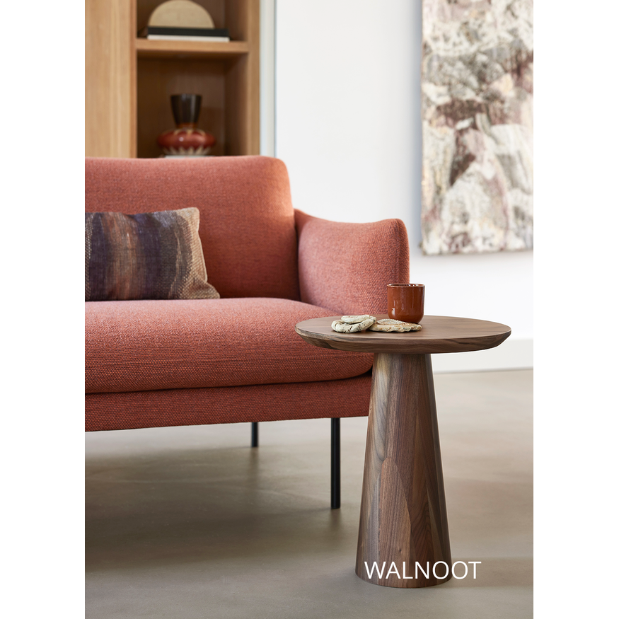 Conische Houten Bijzettafel Sød Sav & Økse Conische Houten Bijzettafel Sød