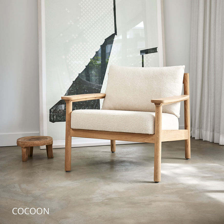 Sav & Økse Poul Fauteuil Eiken