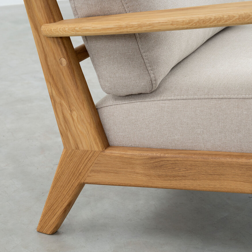 Hans Fauteuil Eiken