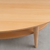 Scandinavian Oval Coffee Table Ove