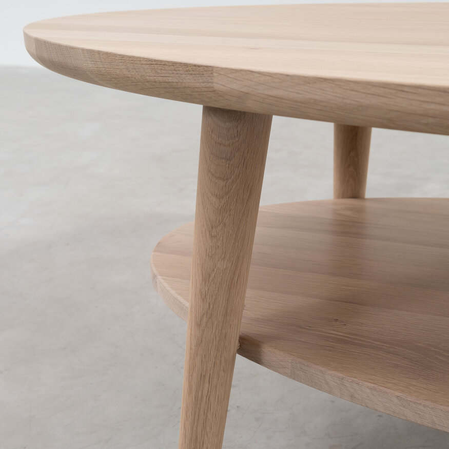 Scandinavian Oval Coffee Table Ove