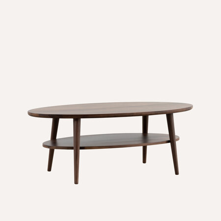 Ove Coffee Table Oval | Walnut