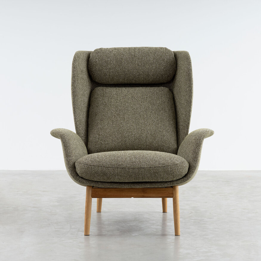 Scandinavische Oorfauteuil Freddi