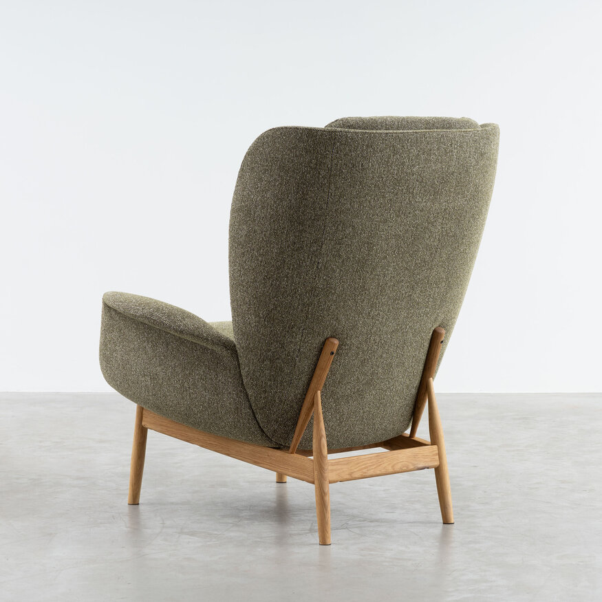 Scandinavische Oorfauteuil Freddi