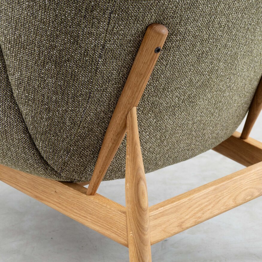 Scandinavische Oorfauteuil Freddi