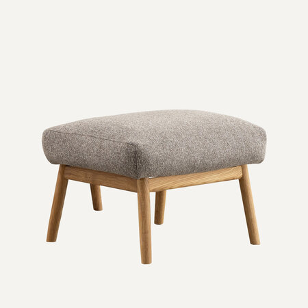 Freddi Footstool | Latte Freddi Footstool | Latte
