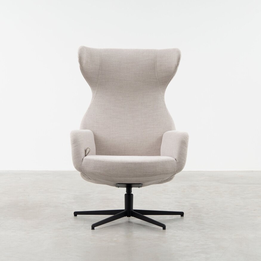 Scandinavische Relaxfauteuil Aksel Nature