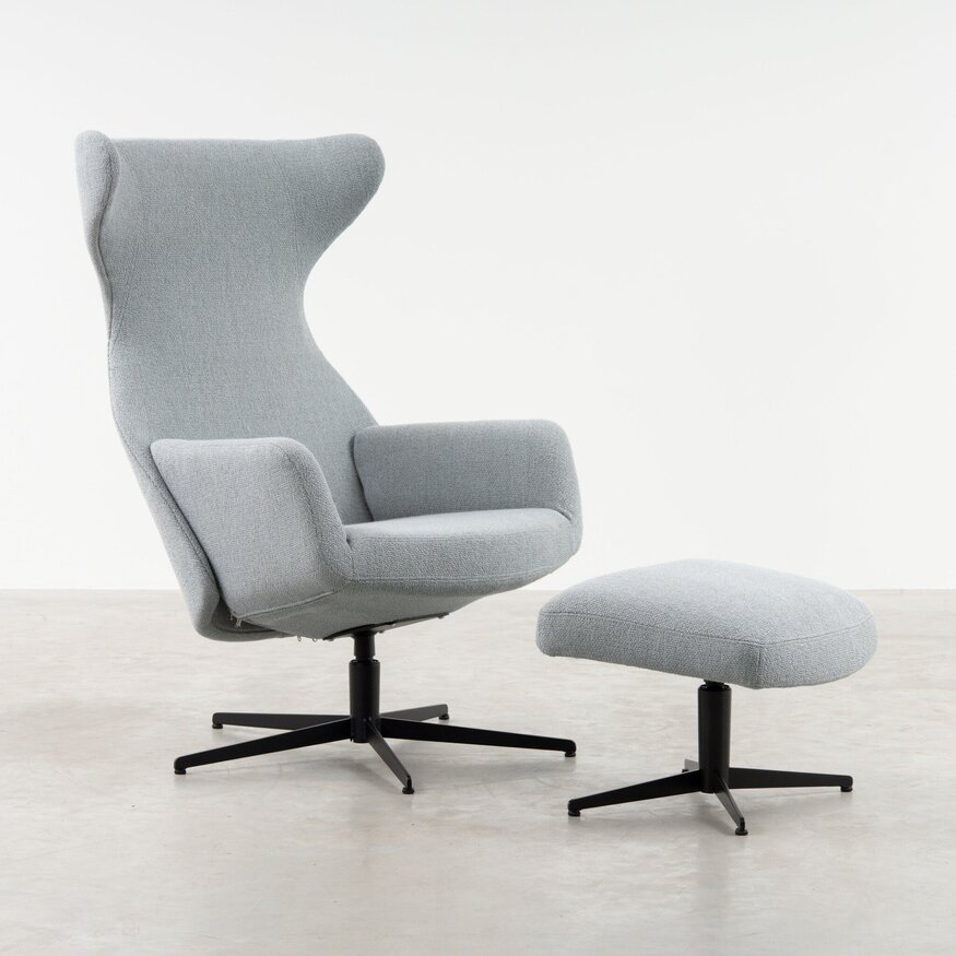 Scandinavische Relaxfauteuil Aksel Scandinavische Relaxfauteuil Aksel