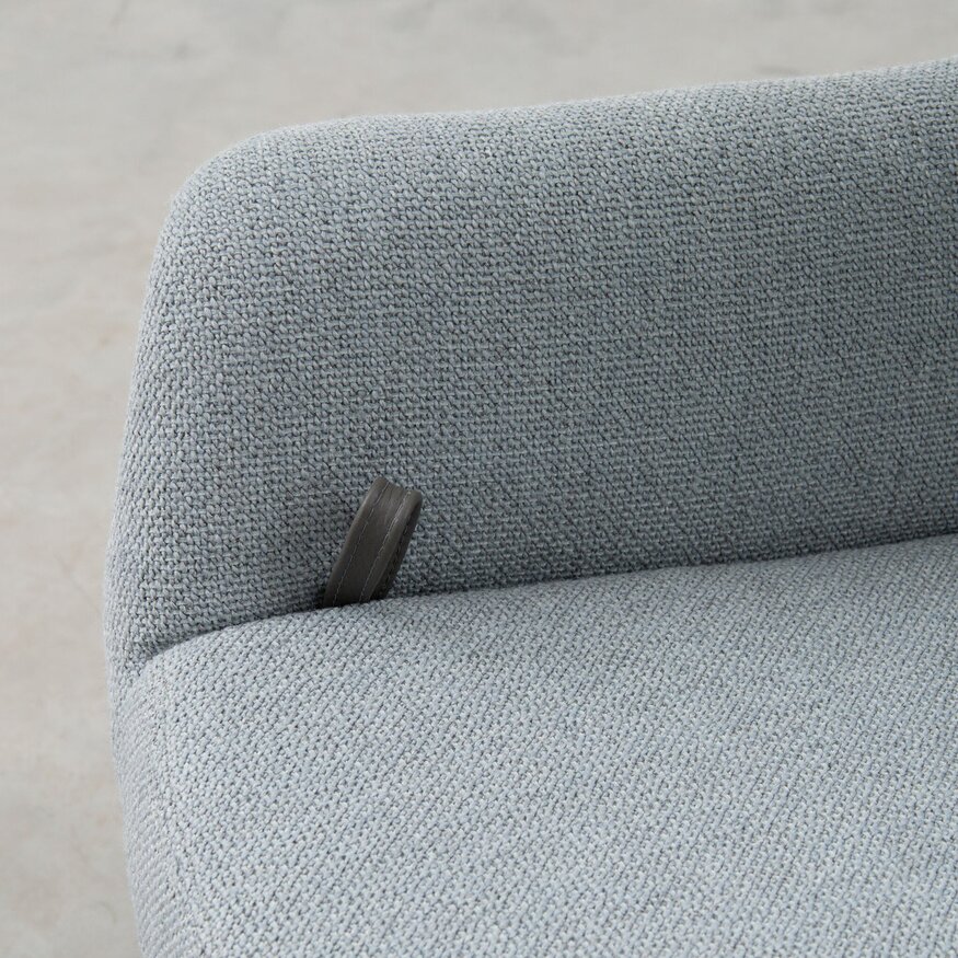 Scandinavische Relaxfauteuil Aksel Turquoise