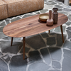 Sav & Økse Tomrer Salontafel Ovaal