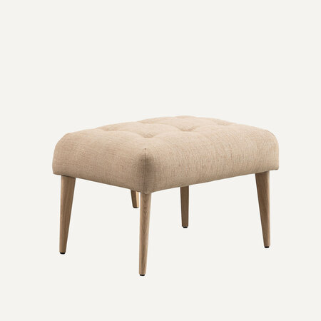 Ilja Footstool | Soft Brown