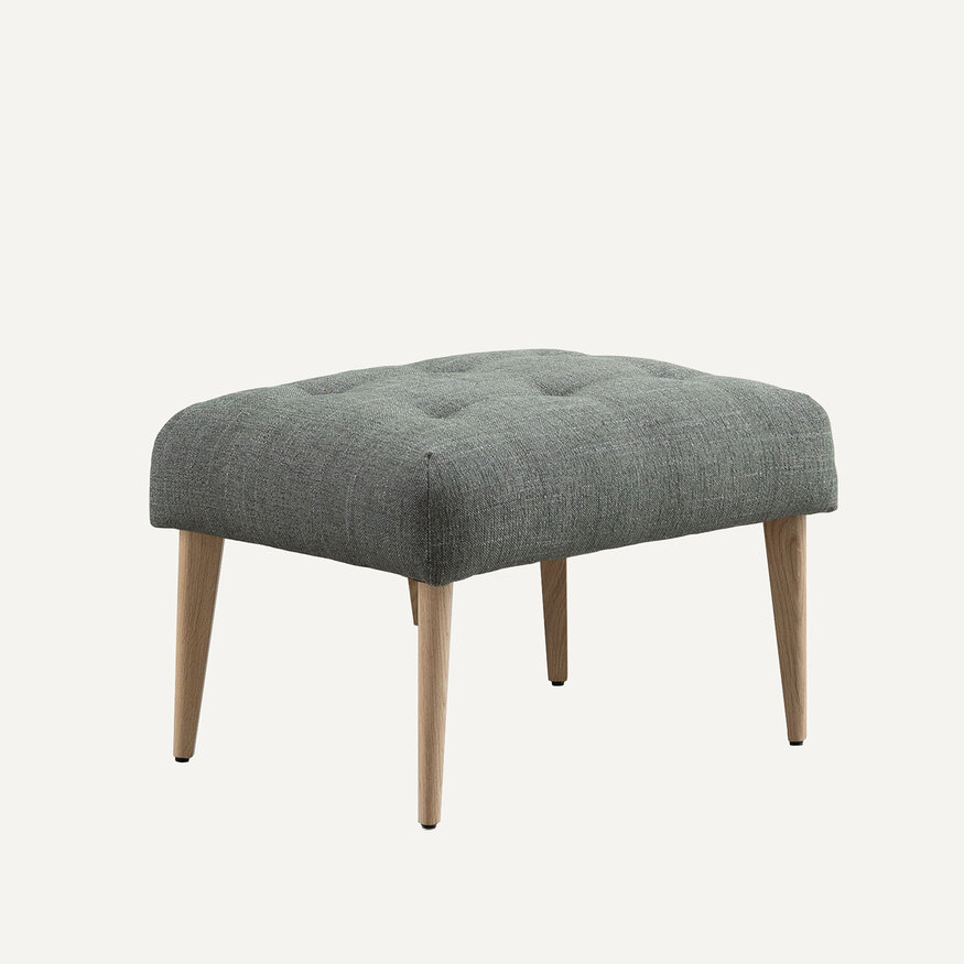 Ilja Footstool Oak