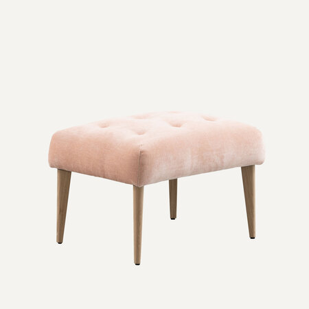 Ilja Footstool | Dusty Pink Ilja Footstool | Dusty Pink
