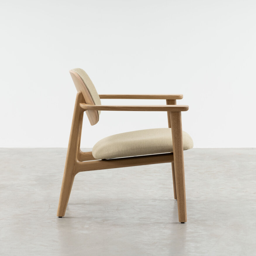 Sav & Økse Scandinavian Loungestoel with Arm Sinni