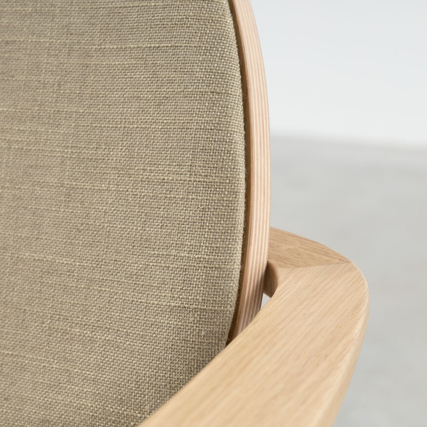 Sav & Økse Scandinavian Loungestoel with Arm Sinni