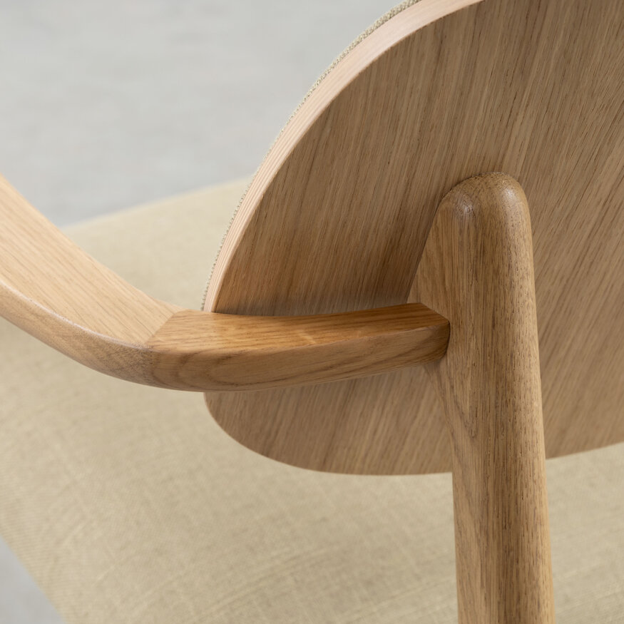 Sav & Økse Scandinavian Loungestoel with Arm Sinni