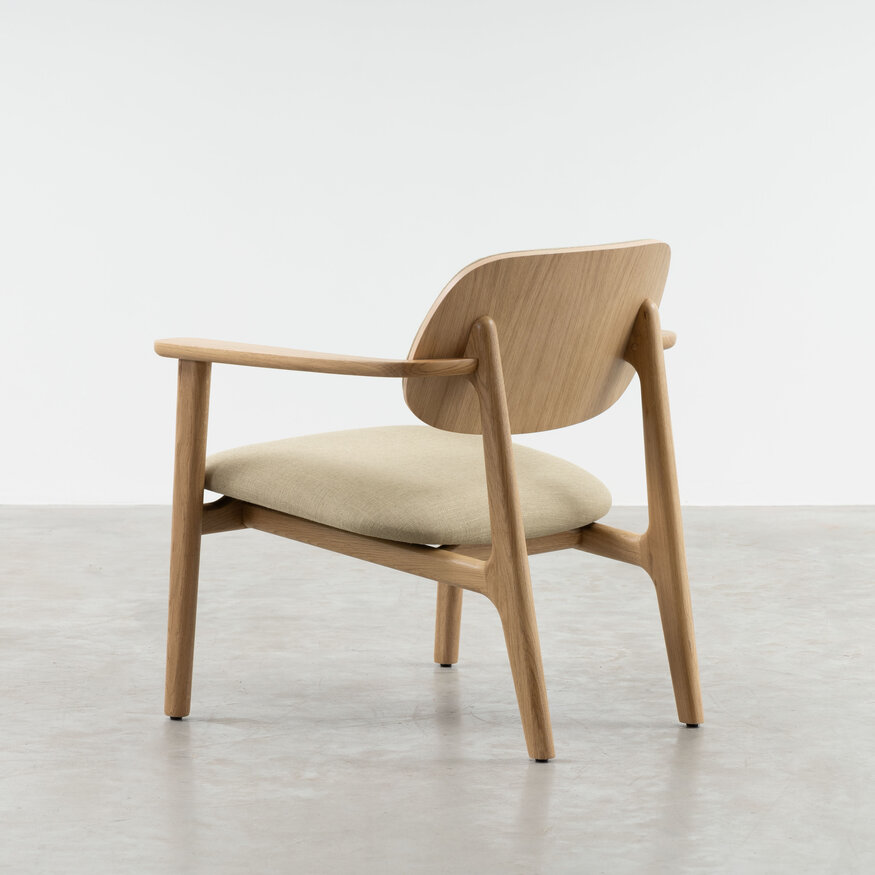 Sav & Økse Scandinavian Loungestoel with Arm Sinni