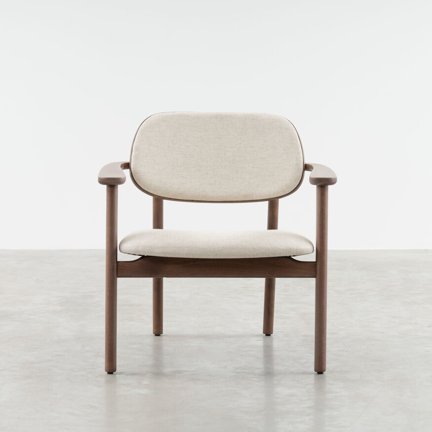 Scandinavische Loungestoel met Arm Sinni Sav & Økse Scandinavische Loungestoel met Arm Sinni