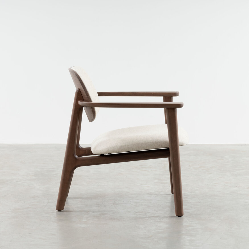 Scandinavische Loungestoel met Arm Sinni Sav & Økse Scandinavische Loungestoel met Arm Sinni