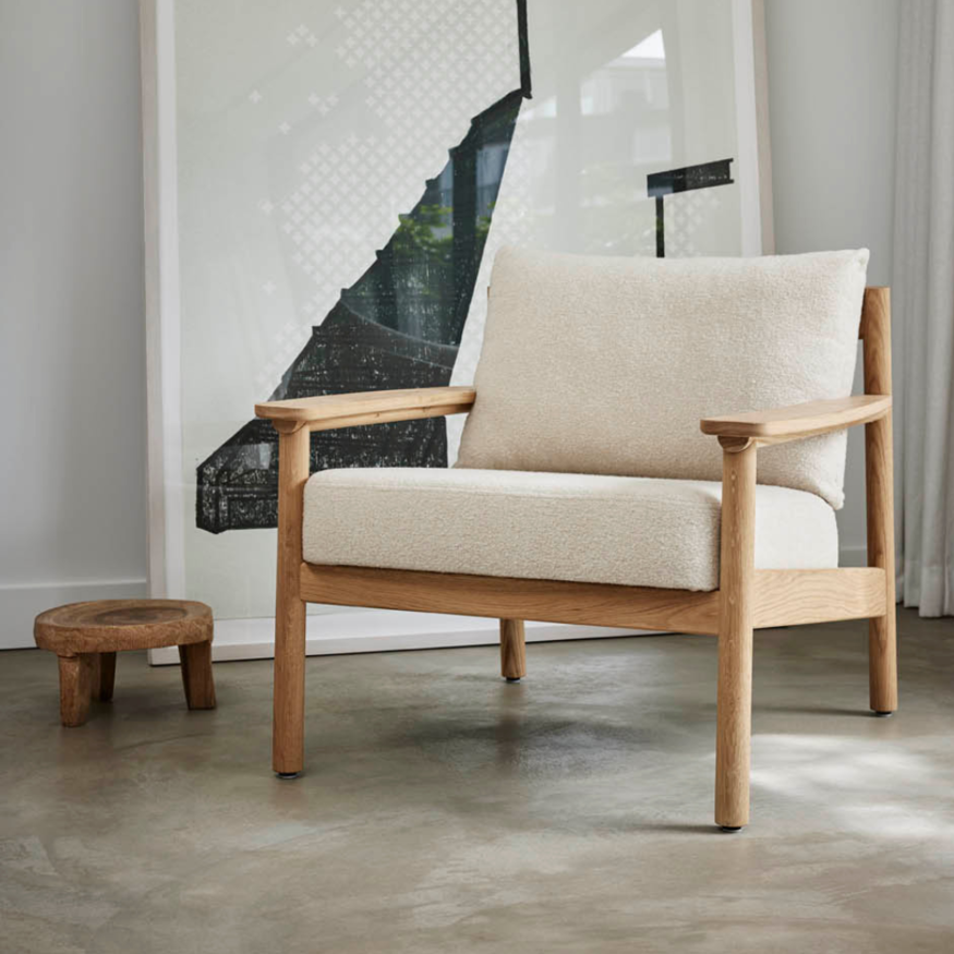 Sav & Økse Poul Fauteuil Eiken