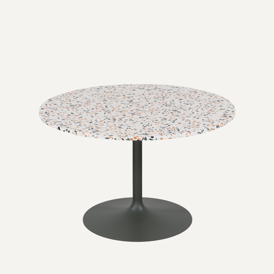 Tinne Tafel met Rond Composiet Blad