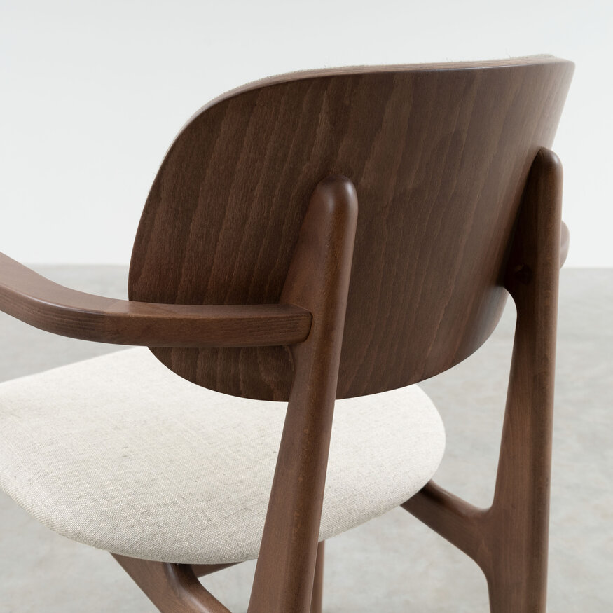 Sav & Økse Sinni with armrests Scandinavian Dining Chair