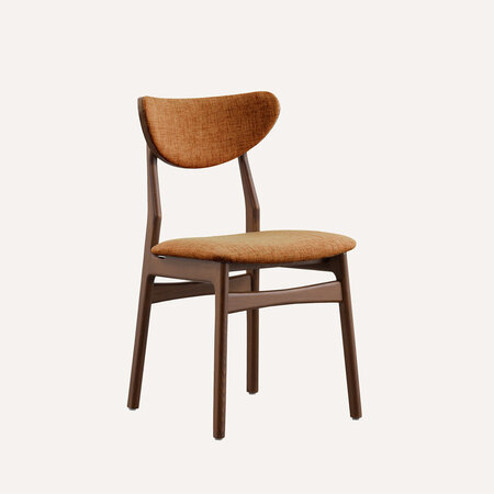 Enni Walnoot Gekleurd | Cognac Enni Walnoot Gekleurd | Cognac